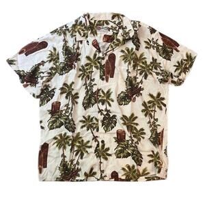 Hilo Hattie The Original Hawaiian Shirt Men’s XL Tropical Island Beach Vacation